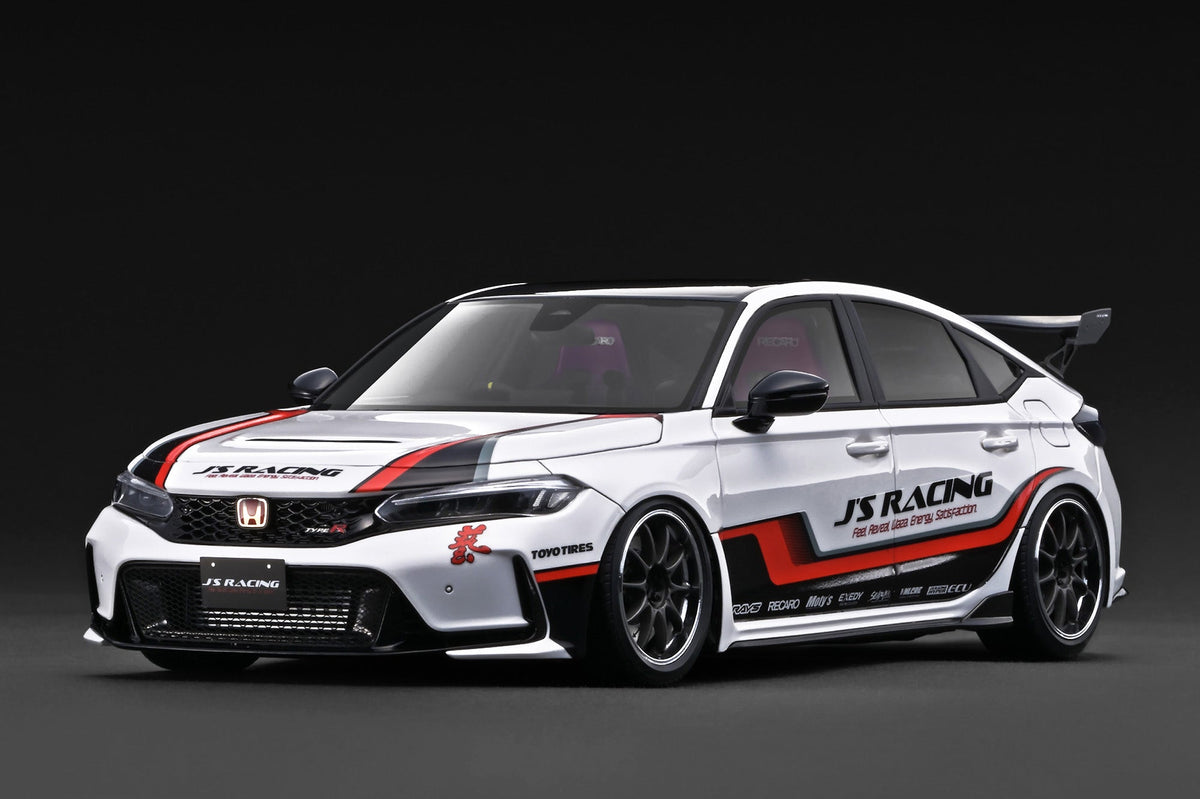 [Preorder] Ignition Model 1:18 Honda Civic Type-R J'S Racing (FL5) White IG3934