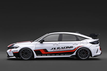 [Preorder] Ignition Model 1:18 Honda Civic Type-R J'S Racing (FL5) White IG3934