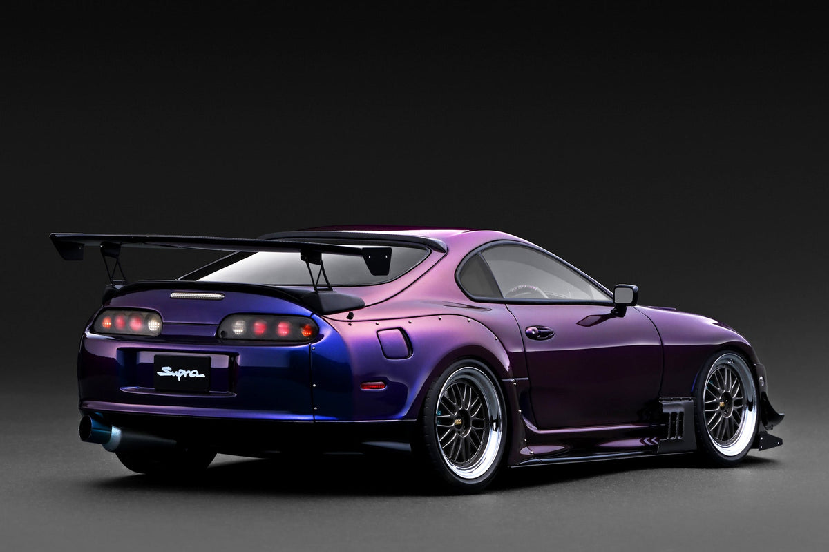 Ignition Model 1:18 Toyota Supra RZ (JZA80) Purple Metallic IG3947
