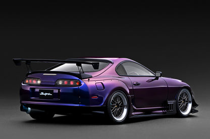 Ignition Model 1:18 Toyota Supra RZ (JZA80) Purple Metallic IG3947