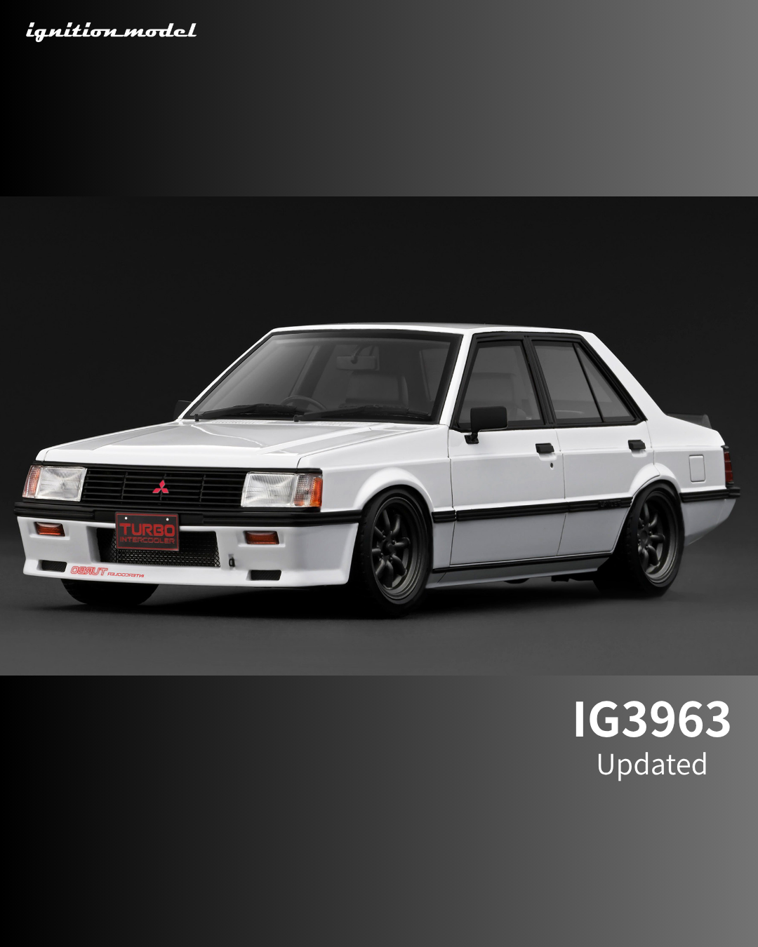 Ignition Model 1:18 Mitsubishi Lancer EX GSR Turbo (A175A) White IG3963