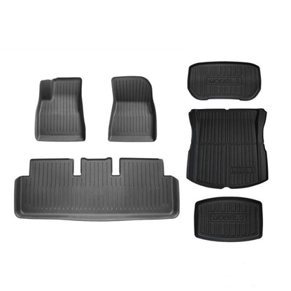 3D Floor Mats for Tesla Model 3 Highland