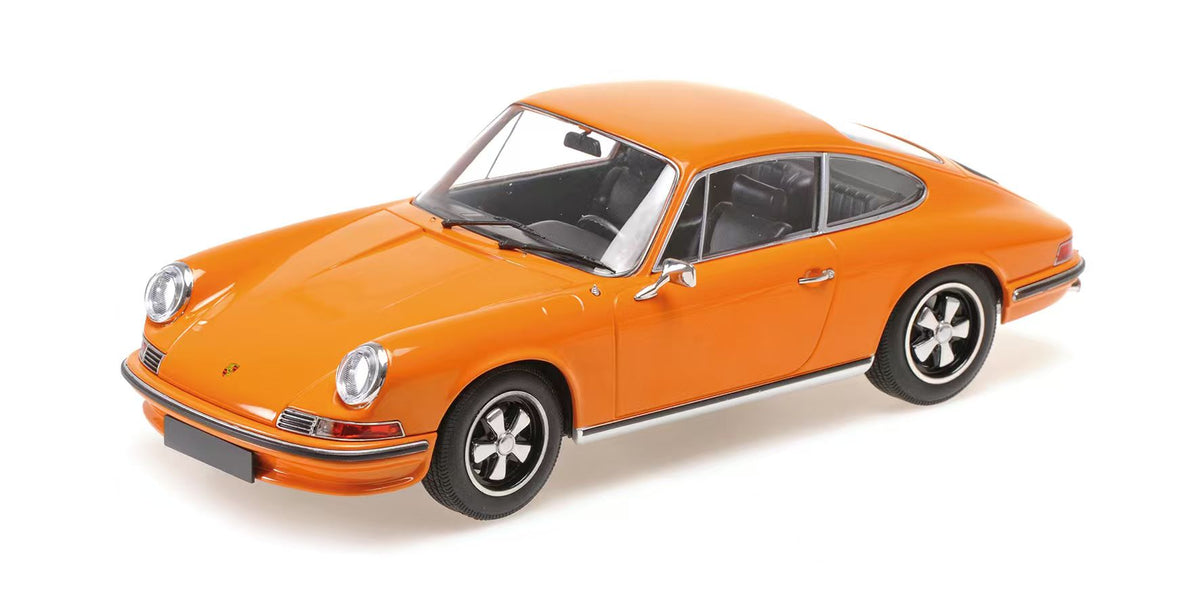 [Preorder] MINICHAMPS 1:18 Porsche 911 S - 1972 – ORANGE 155063002