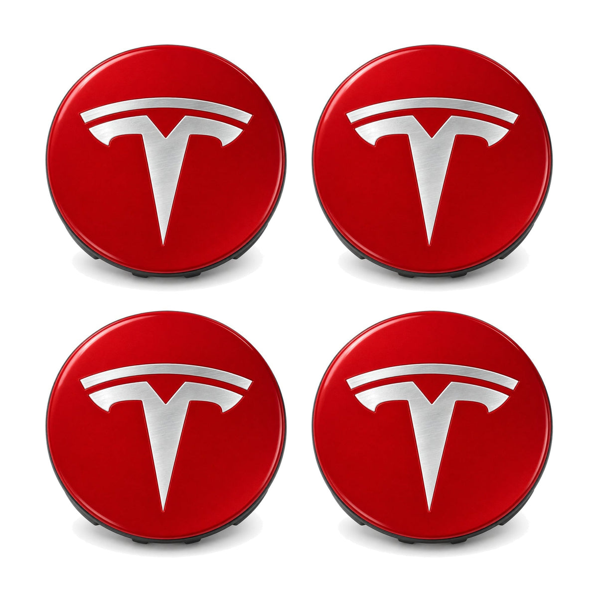 4 Pcs Hub Caps Covers Car for Tesla Model 3/Y/S/X (Diameter 56MM)