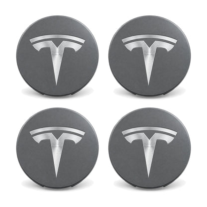 4 Pcs Hub Caps Covers Car for Tesla Model 3/Y/S/X (Diameter 56MM)