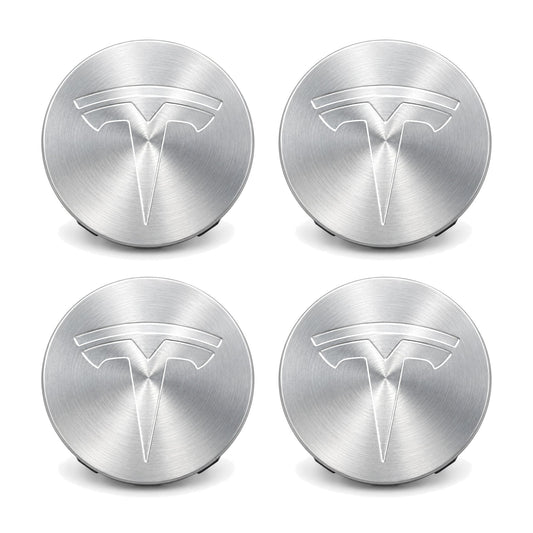 4 Pcs Hub Caps Covers Car for Tesla Model 3/Y/S/X (Diameter 56MM)