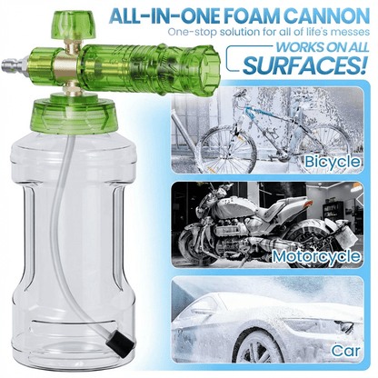 4000 PSI Foam Cannon for Pressure Washer - Aluminum Alloy Snow Foam Lance with 1/4" Quick Connect