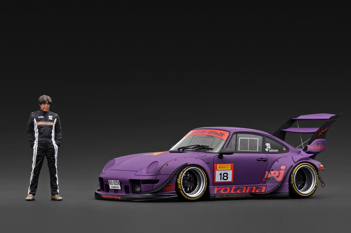[Preorder] Ignition Model 1:18 RWB 993 Matte Purple With Mr. Nakai IG4042