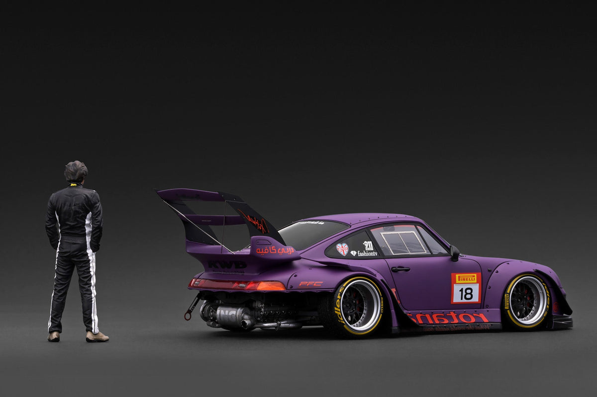 [Preorder] Ignition Model 1:18 RWB 993 Matte Purple With Mr. Nakai IG4042