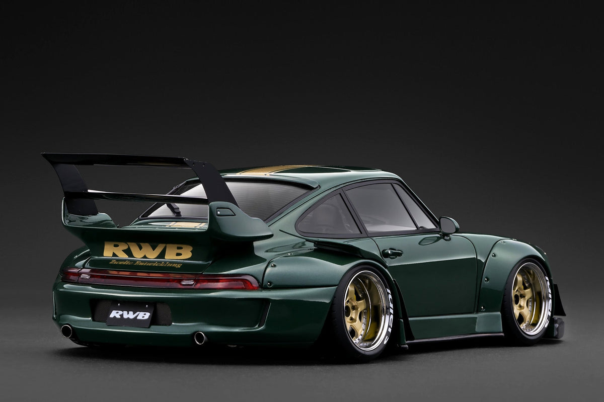 [Preorder] Ignition Model 1:18 Porsche RWB 993 Metallic Green IG4145