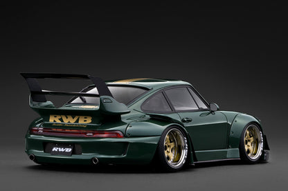 [Preorder] Ignition Model 1:18 Porsche RWB 993 Metallic Green IG4145