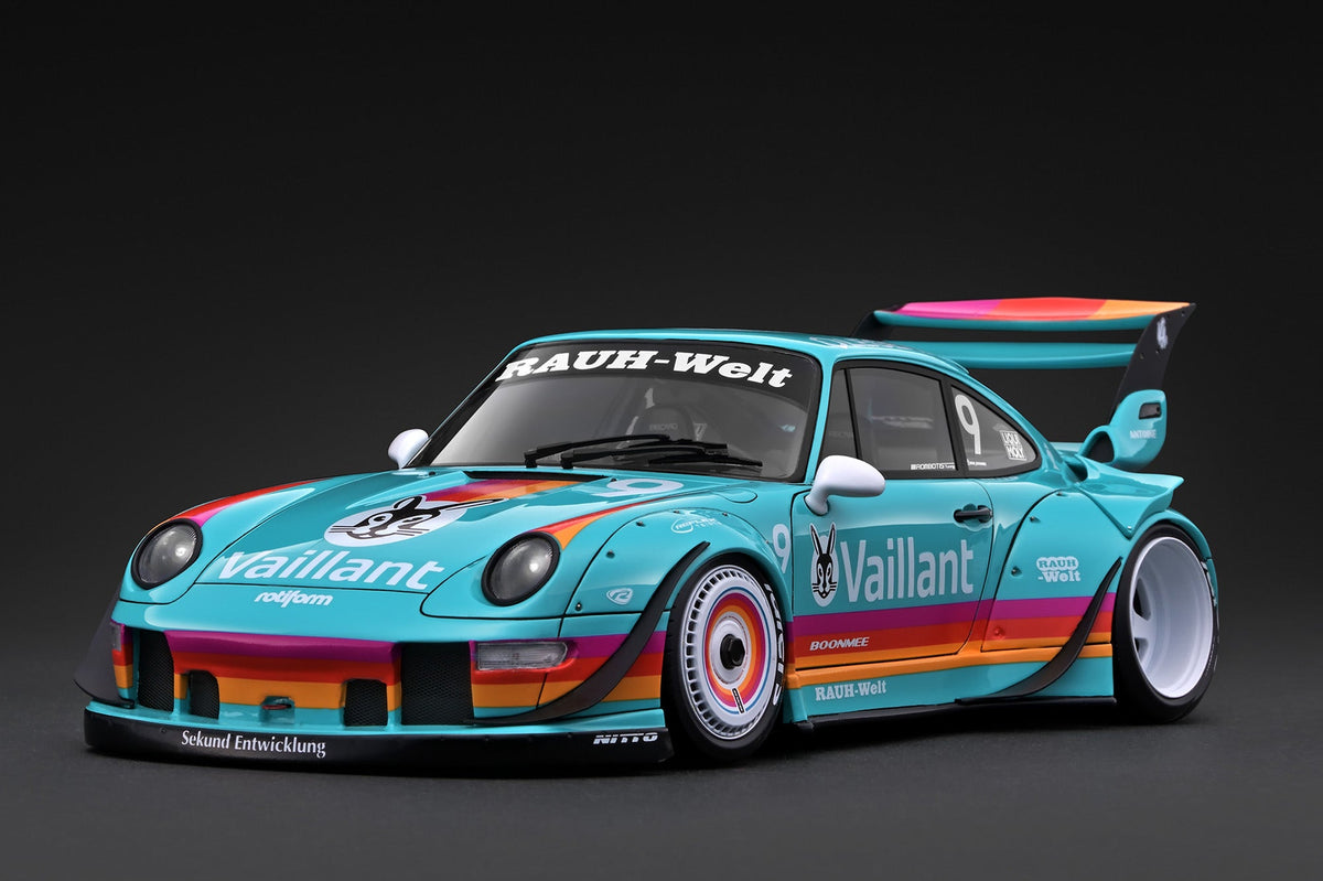 [Preorder] Ignition Model 1:18 Porsche RWB 993 Blue-Green IG4146