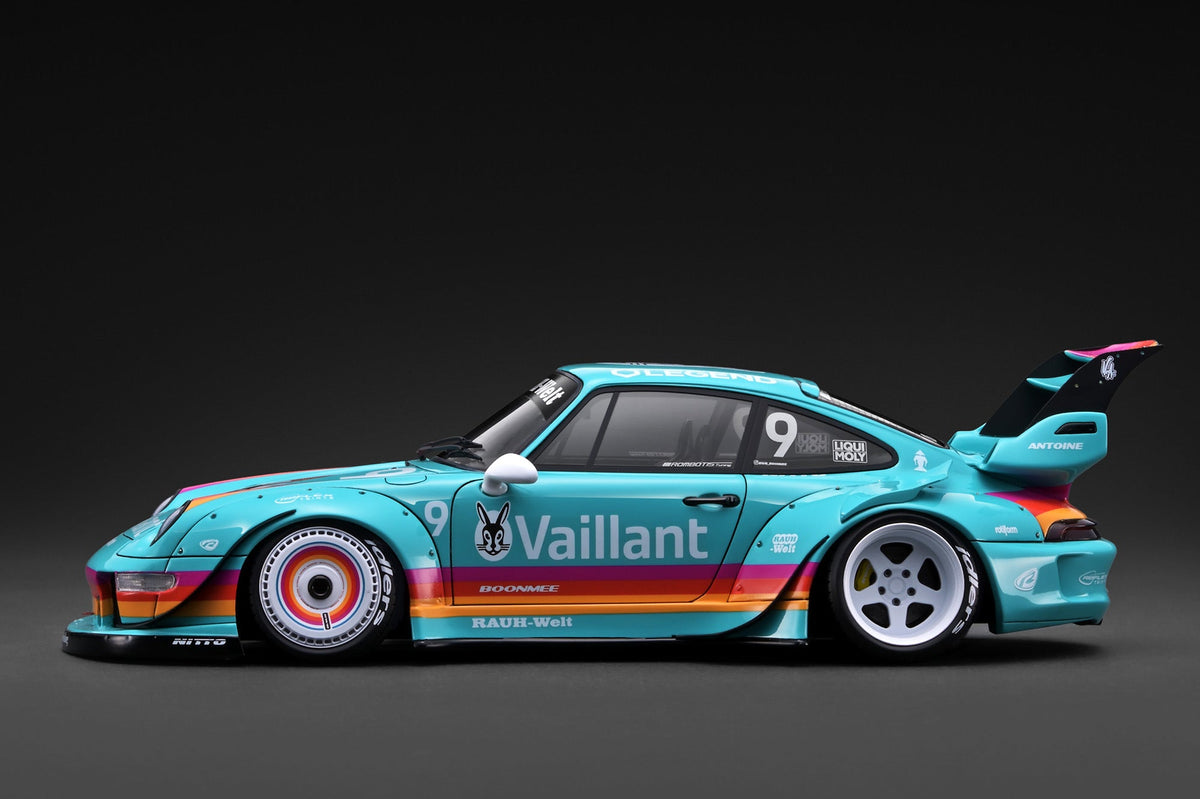 [Preorder] Ignition Model 1:18 Porsche RWB 993 Blue-Green IG4146