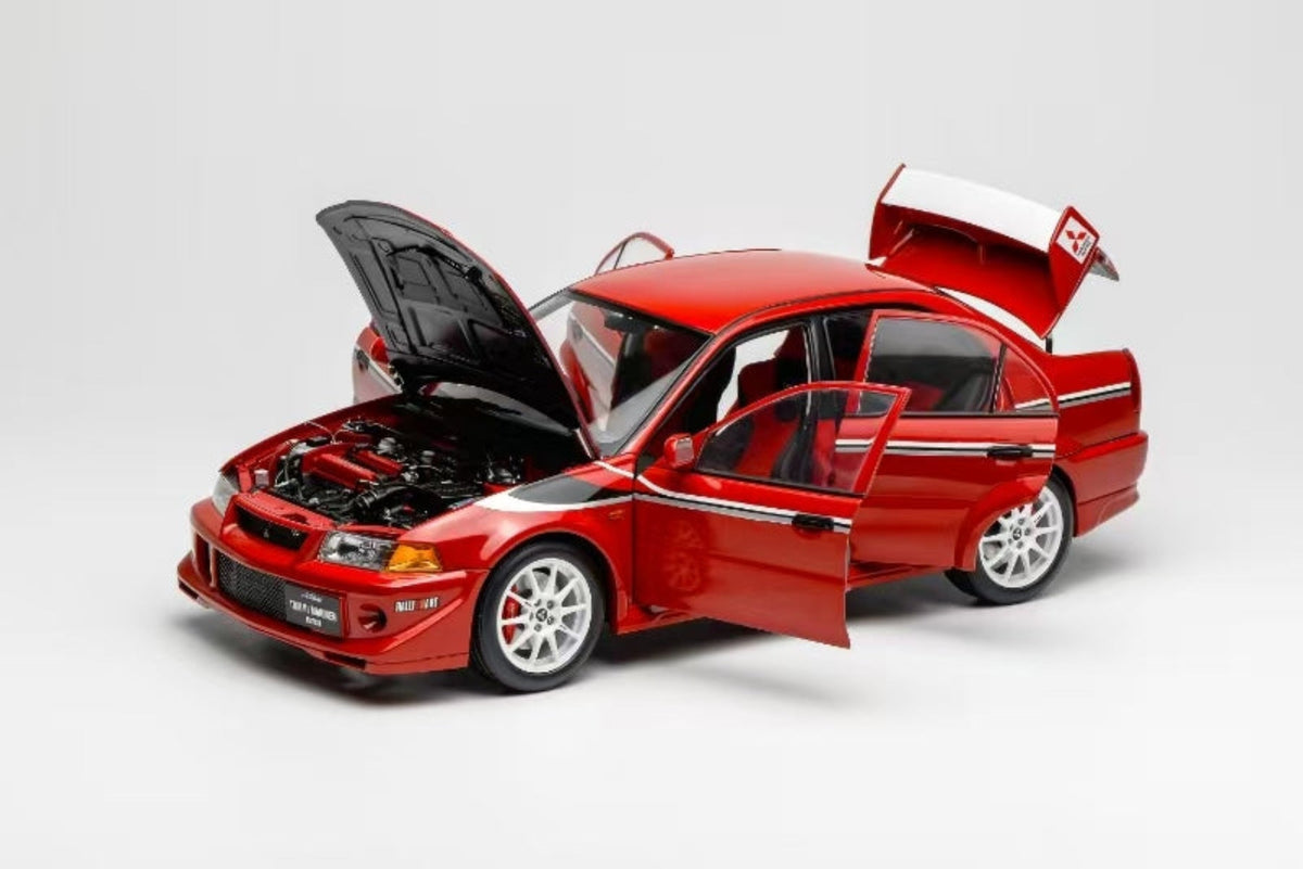 MOTORHELIX 1:18 Mitsubishi Lancer Evolution VI (6.5) (2 Colours)