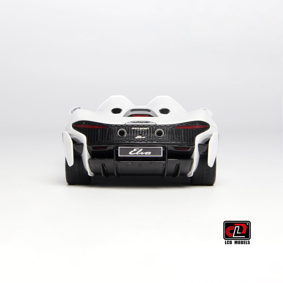 LCD 1:18 McLaren ELVA - White LCD18015-WH