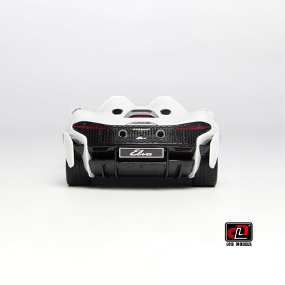 LCD 1:18 McLaren ELVA - White LCD18015-WH
