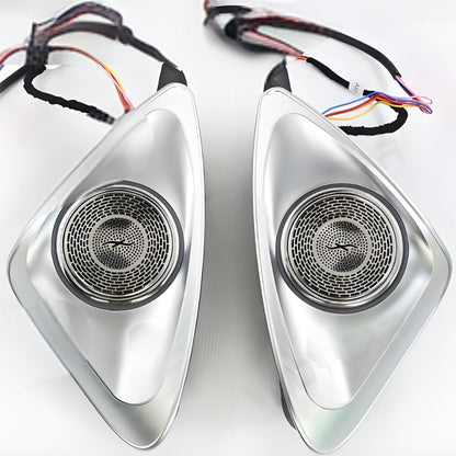 TESERY 4D Rotating LED Ambient Tweeter Speakers for Model Y Juniper / Model 3 Highland