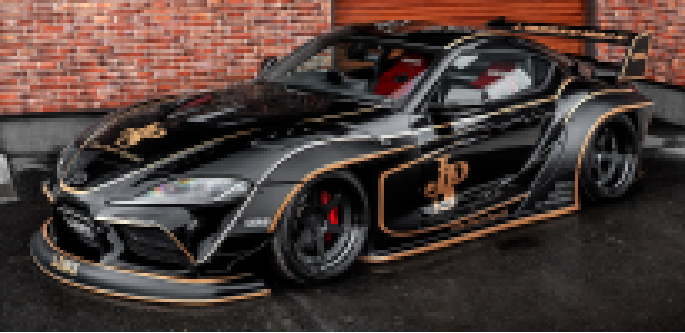 [Preorder] Solido 1:18 2025 TOYOTA GR SUPRA LIBERTY WALK BODY KIT Black S1815504