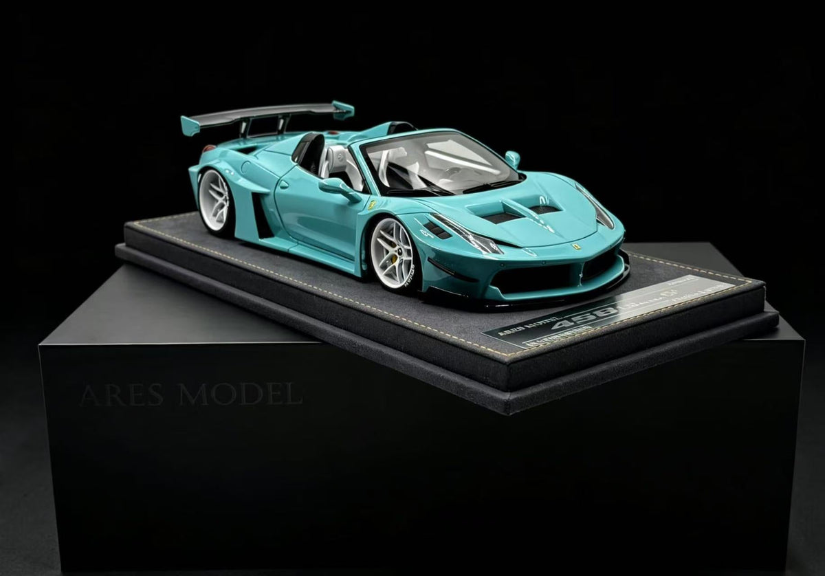 ARES Model 1:18 LB-SILHOUETTE WORKS Ferrari 458 GT AM24F002