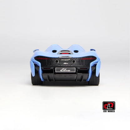 LCD 1:18 McLaren ELVA - Blue LCD18015-BU