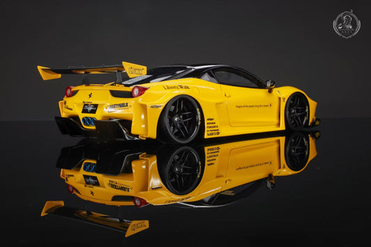 [Online Only] ARES Model 1:18 LB-SILHOUETTE WORKS Ferrari 458 GT AM24F004