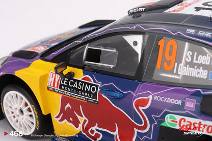 Topspeed 1:18 Ford Puma Rally1 #19 M-Sport Ford WRT 2022 Rally Monte Carlo Winner TS0468