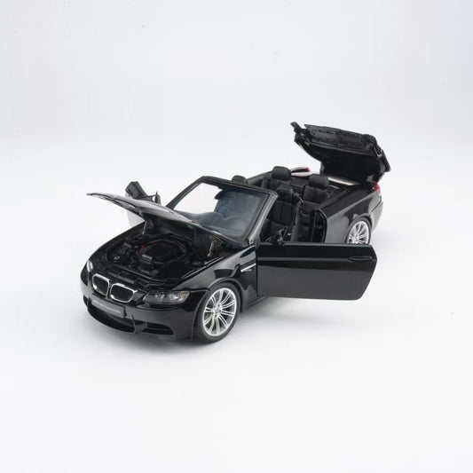 [Preorder] Kyosho 1:18 BMW M3 CONVERTIBLE(E93M) BLACK 08738BK