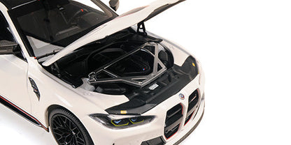 MINICHAMPS 1:18 BMW M4 CSL - 2022 – WHITE