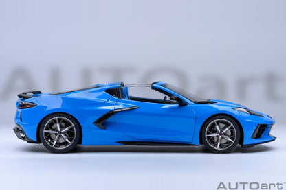 AUTOart 1:18 Chevrolet Corvette C8 Stingray Z51 in Rapid Blue 71281