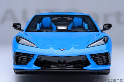 AUTOart 1:18 Chevrolet Corvette C8 Stingray Z51 in Rapid Blue 71281