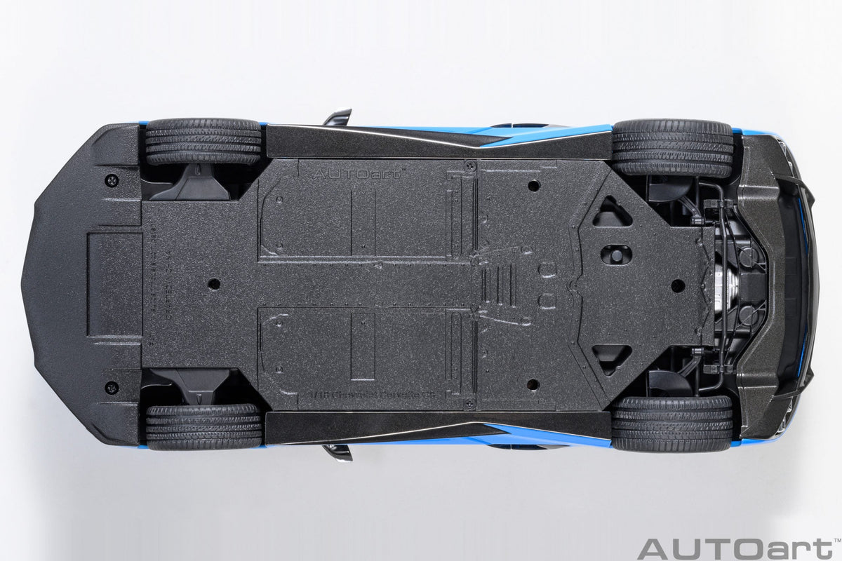 AUTOart 1:18 Chevrolet Corvette C8 Stingray Z51 in Rapid Blue 71281