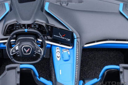 AUTOart 1:18 Chevrolet Corvette C8 Stingray Z51 in Rapid Blue 71281