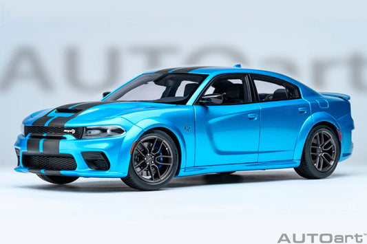 AUTOart 1:18 Dodge Charger SRT Hellcat Redeye JailBreak B5 Blue 71753