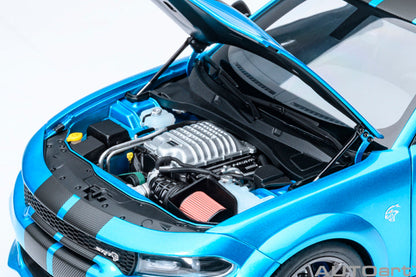 AUTOart 1:18 Dodge Charger SRT Hellcat Redeye JailBreak B5 Blue 71753
