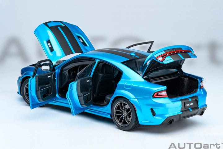 AUTOart 1:18 Dodge Charger SRT Hellcat Redeye JailBreak B5 Blue 71753