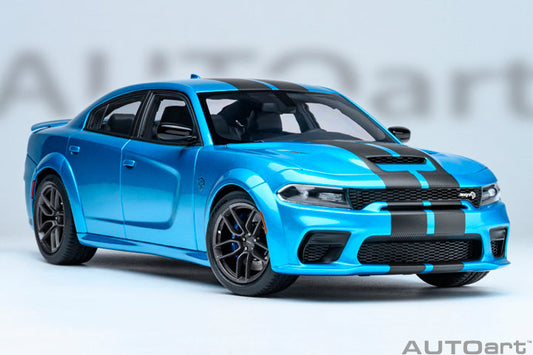 AUTOart 1:18 Dodge Charger SRT Hellcat Redeye JailBreak B5 Blue 71753