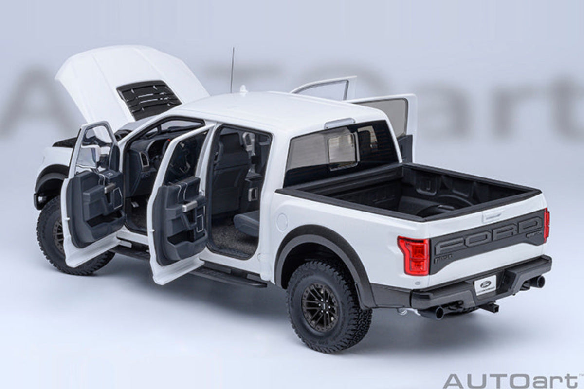 AUTOart 1:18 Ford F-150 Raptor Supercrew 2019 - Oxford White 72946