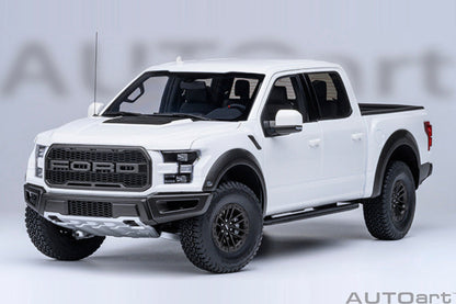 AUTOart 1:18 Ford F-150 Raptor Supercrew 2019 - Oxford White 72946