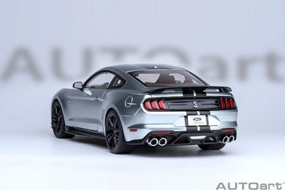 AUTOart 1:18 FORD MUSTANG SHELBY GT500 - Iconic Silver 73096