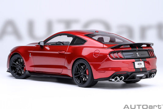 AUTOart 1:18 FORD MUSTANG SHELBY GT500 - Rapid Red 73098