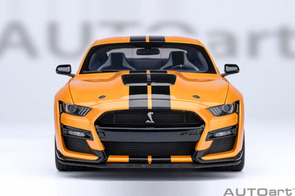 AUTOart 1:18 FORD MUSTANG SHELBY GT500 - Cyber Orange 73099