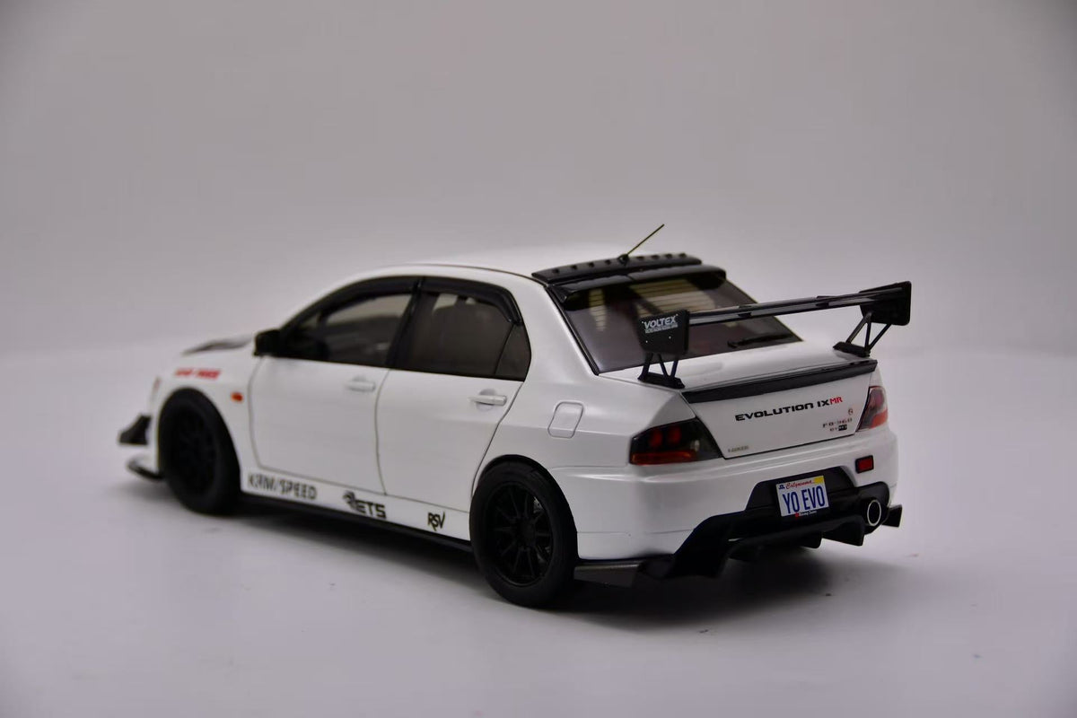SUPER A 1:18 Mitsubishi EVO9 MR White FQ-360