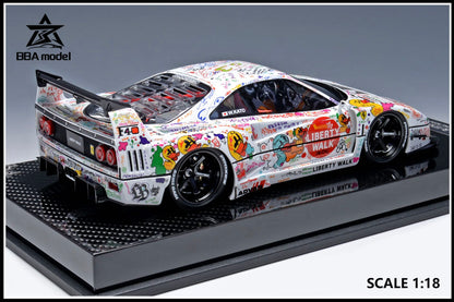 [Preorder] BBA model 1:18 Ferrari F40 LBWK Widebody Hand-Drawn Graffiti Livery