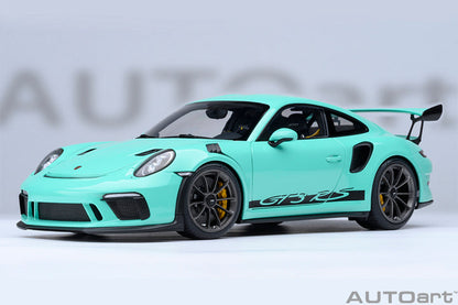 AUTOart 1:18 Porsche 911 (991.2) GT3 RS Mint Green 78181