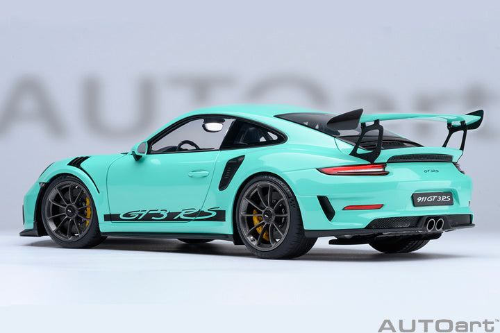 AUTOart 1:18 Porsche 911 (991.2) GT3 RS Mint Green 78181