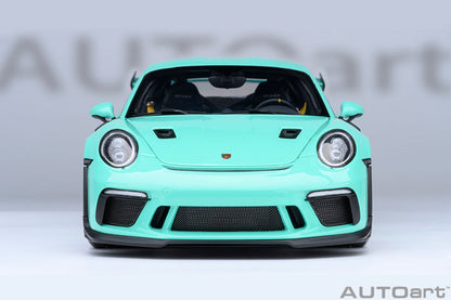 AUTOart 1:18 Porsche 911 (991.2) GT3 RS Mint Green 78181