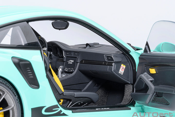 AUTOart 1:18 Porsche 911 (991.2) GT3 RS Mint Green 78181