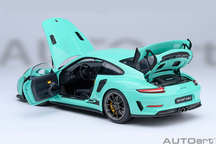 AUTOart 1:18 Porsche 911 (991.2) GT3 RS Mint Green 78181