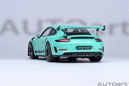AUTOart 1:18 Porsche 911 (991.2) GT3 RS Mint Green 78181