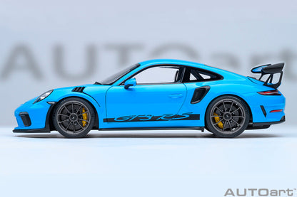 AUTOart 1:18 Porsche 911 (991.2) GT3 RS Riviera Blue 78182
